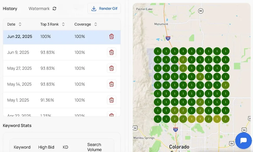 Colorado law firm Google Maps visibility after